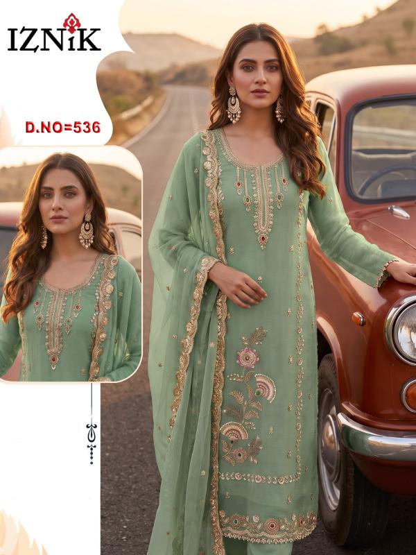 Iznik 536 Catalog designer pakistani suits wholesale