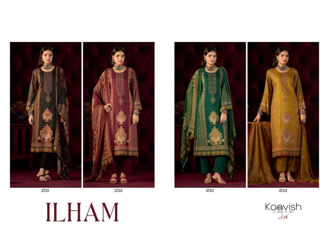 Kaavish Ilham catalog unstitched salwar kameez wholesalers kolkata