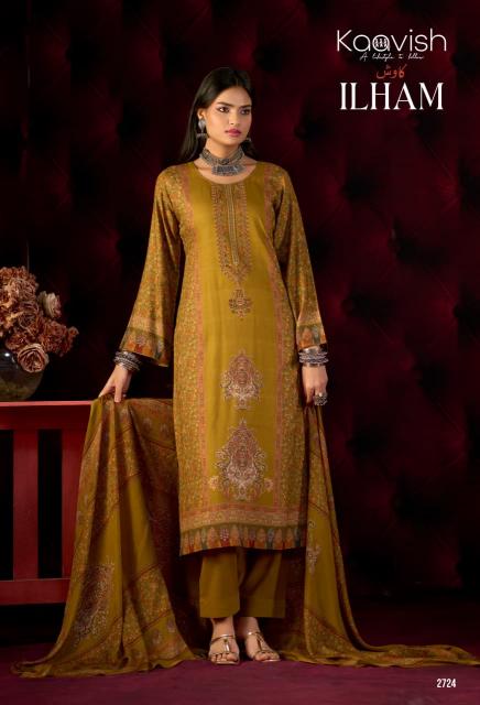 Kaavish Ilham catalog unstitched salwar kameez wholesalers kolkata