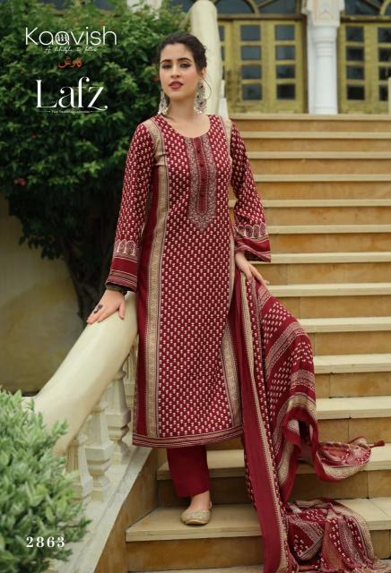 Kaavish Lafz catalog wholesale salwar kameez suits