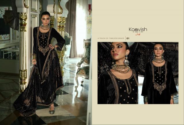 Kaavish Pehnava catalog wholesale unstitched salwar kameez material in bangalore