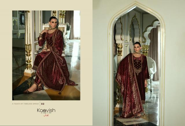 Kaavish Pehnava catalog wholesale unstitched salwar kameez material in bangalore