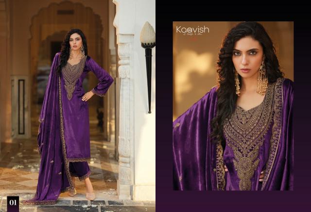 Kaavish Zarkash catalog salwar kameez wholesale online shopping