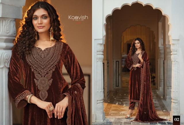 Kaavish Zarkash catalog salwar kameez wholesale online shopping