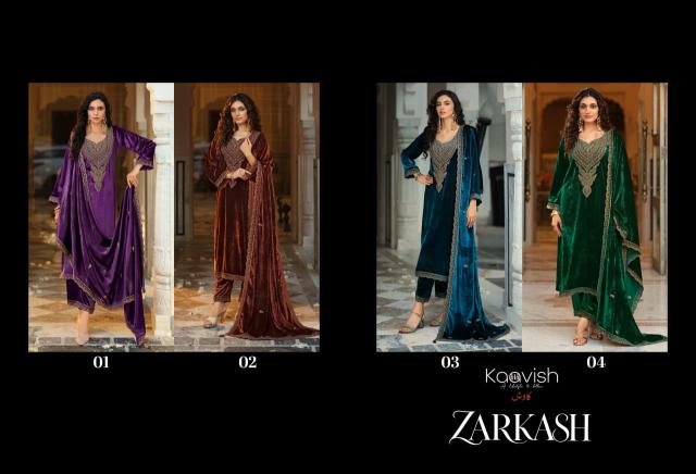 Kaavish Zarkash catalog salwar kameez wholesale online shopping