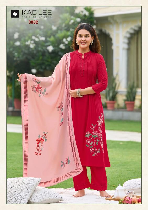 Kadlee Saaj catalog wholesale rayon straight cut kurti collection
