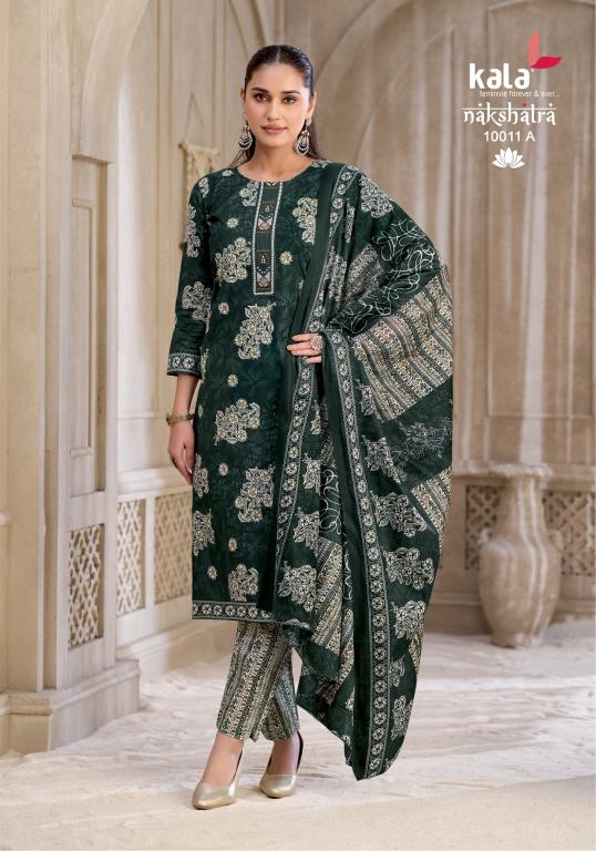 Kala Nakshatra Vol-6 – Kurti Pant With Dupatta - Wholesale Catalog