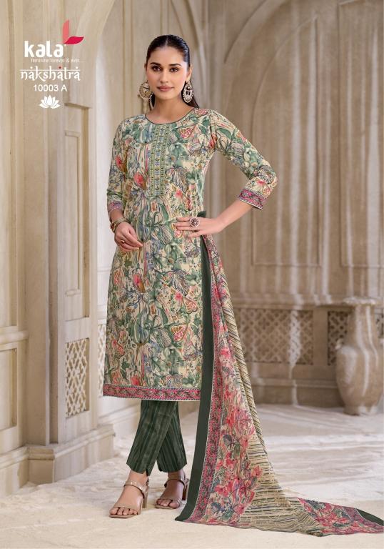 Kala Nakshatra Vol-6 – Kurti Pant With Dupatta - Wholesale Catalog