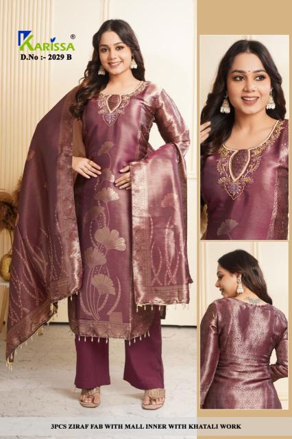 Karissa 2029 & 2030 catalog satrangi kurti wholesale