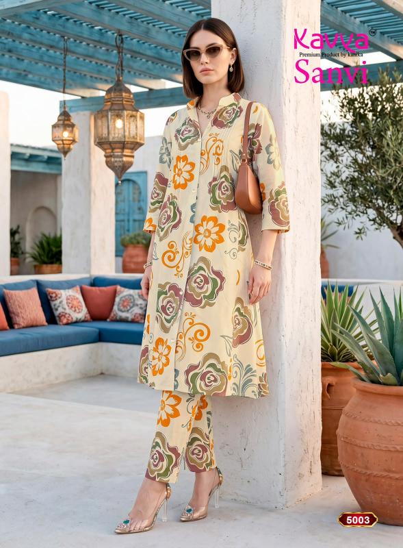 Kavya Sanvi vol 5 catalog coord set for boutique