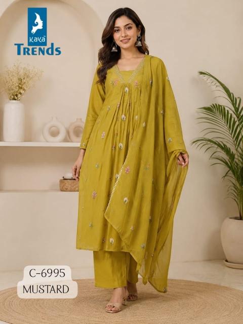 Kaya 6995 catalog trendy kurti wholesale suppliers in mumbai