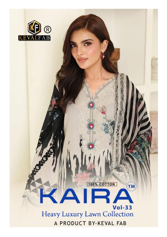 Keval Kaira Vol 33 – Karachi Dress Material Wholesale Catalog