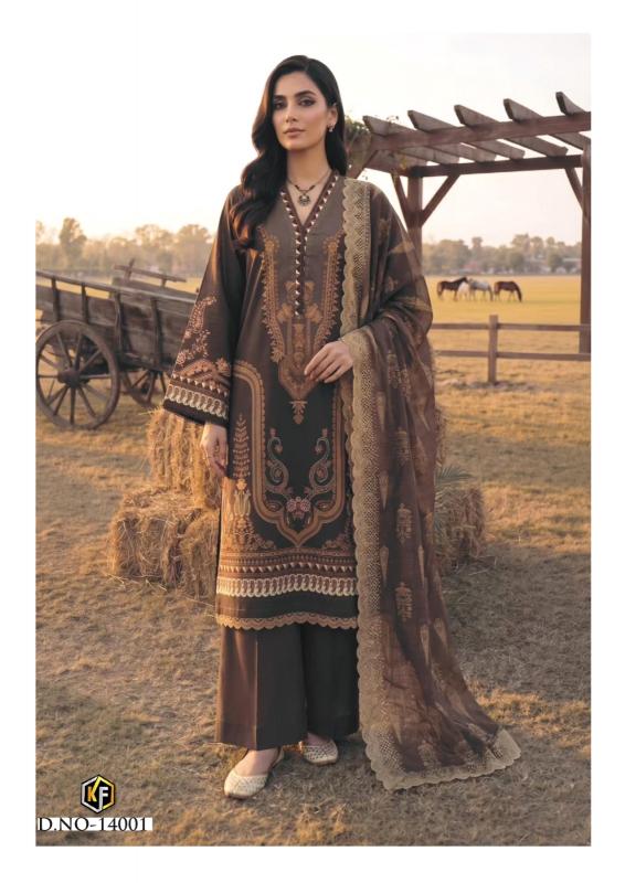 Keval Kaneez Vol 14 – Karachi Dress material Wholesale Catalog