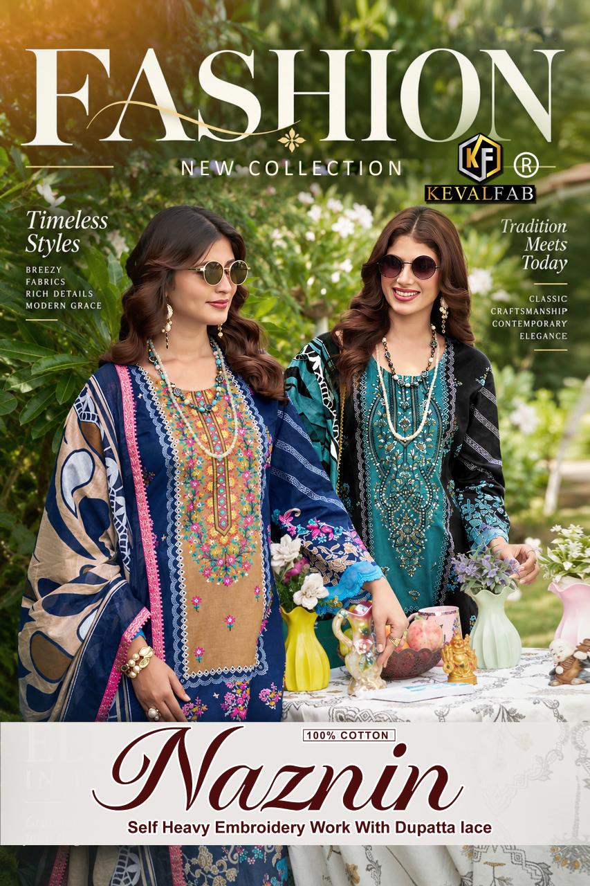 Keval Naznin – Karachi Dress Material