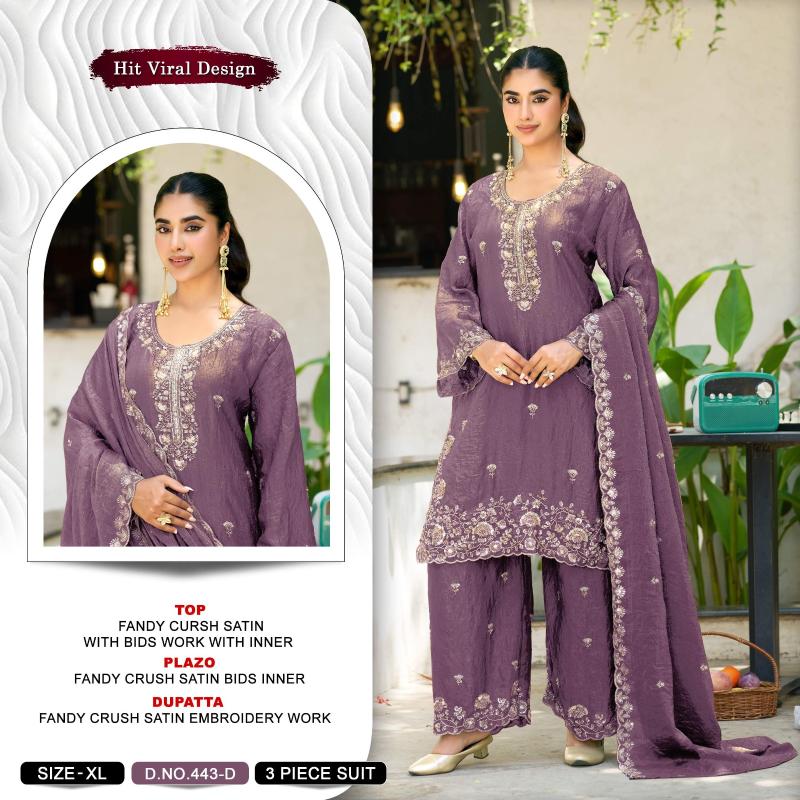 Khas 443 catalog pakistani suits catalogue wholesale