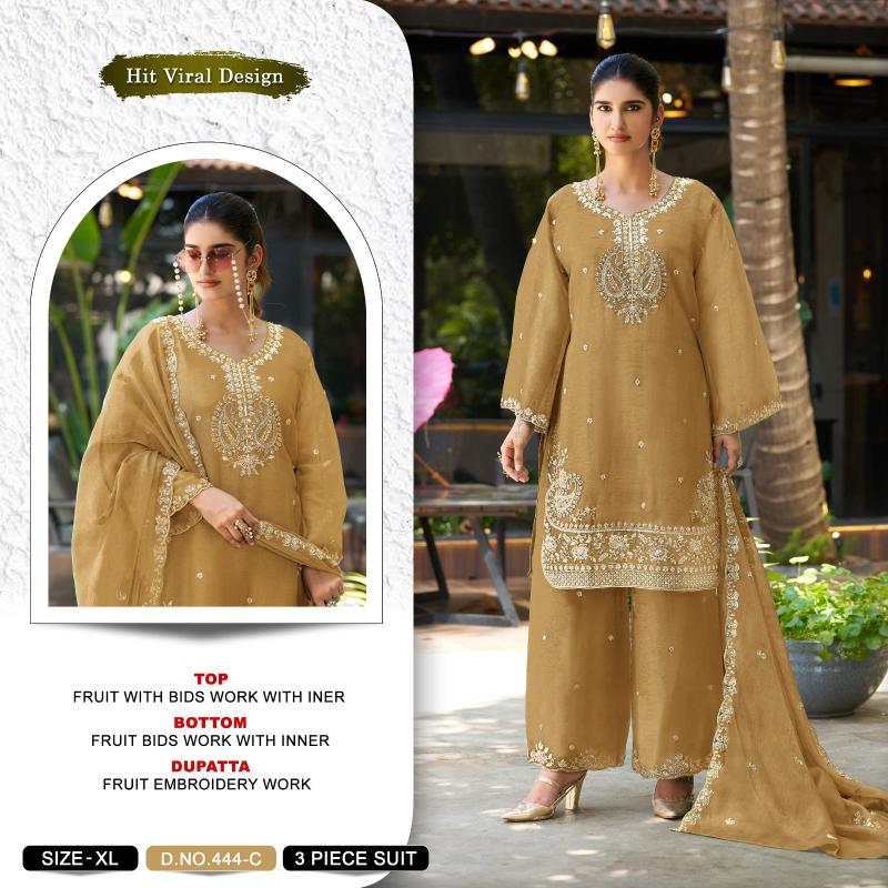 Khas 444 catalog pakistani replica suits wholesale surat