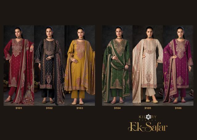 Kilory Ek Safar catalog designer salwar kameez wholesale in surat
