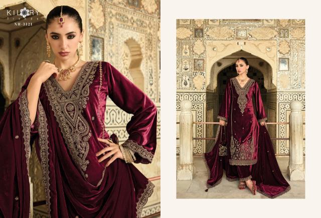 Kilory Noor E Haya catalog wholesale saree and salwar kameez suppliers in india