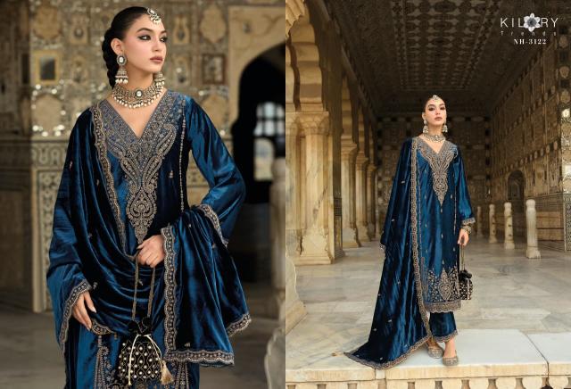 Kilory Noor E Haya catalog wholesale saree and salwar kameez suppliers in india