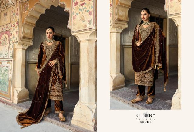 Kilory Noor E Haya catalog wholesale saree and salwar kameez suppliers in india