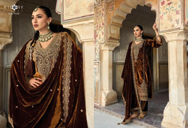 Kilory Noor E Haya catalog wholesale saree and salwar kameez suppliers in india