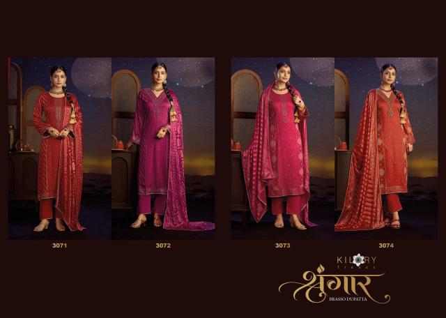 Kilory shringar catalog unstitched salwar kameez wholesalers in kolkata