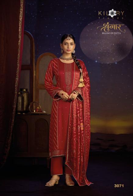 Kilory shringar catalog unstitched salwar kameez wholesalers in kolkata