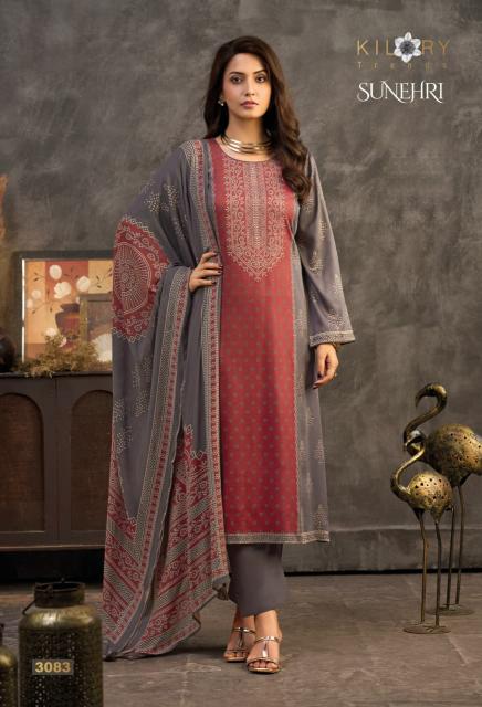 Kilory Sunehri catalog unstitched salwar kameez wholesale pakistan