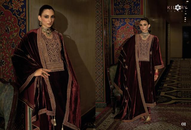 Kilory Tareef Catalog wholesale salwar kameez in burrabazar