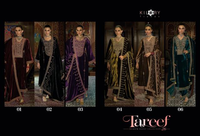 Kilory Tareef Catalog wholesale salwar kameez in burrabazar
