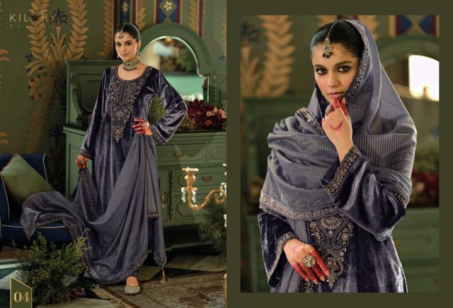Kilory Valentino catalog designer salwar kameez at wholesale price