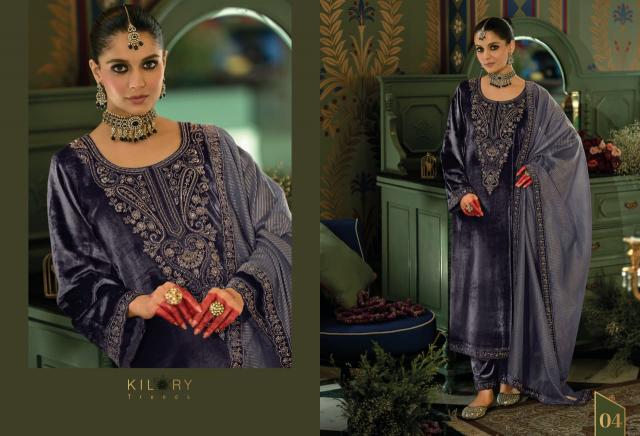 Kilory Valentino catalog designer salwar kameez at wholesale price