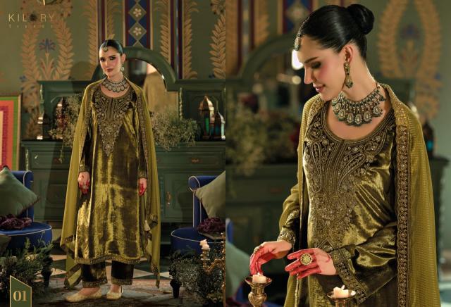 Kilory Valentino catalog designer salwar kameez at wholesale price