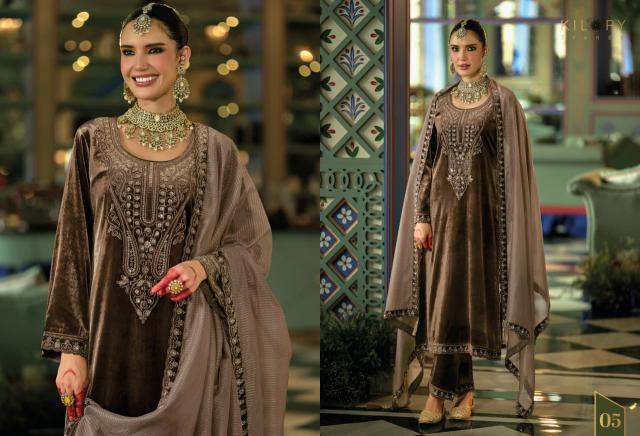 Kilory Valentino catalog designer salwar kameez at wholesale price