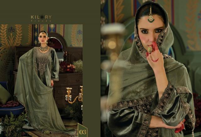 Kilory Valentino catalog designer salwar kameez at wholesale price