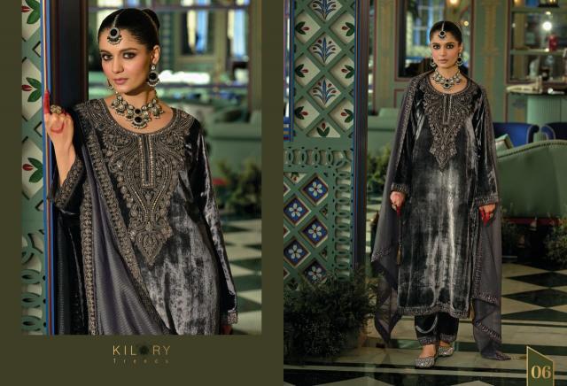 Kilory Valentino catalog designer salwar kameez at wholesale price