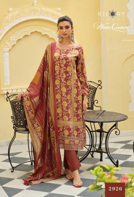 Kilory Winter Couture catalog designer salwar kameez wholesale in mumbai