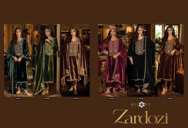 Kilory Zardozi catalog wholesale pakistani designer salwar kameez