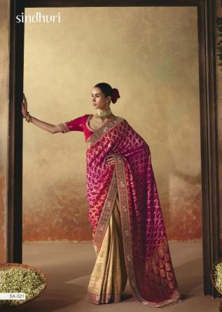 Kimora Suhaag Catalog saree borders wholesale