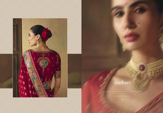 Kimora Suhaag Catalog saree borders wholesale