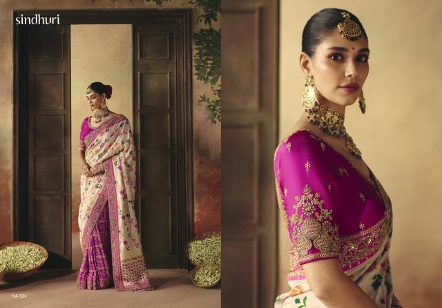Kimora Suhaag Catalog saree borders wholesale