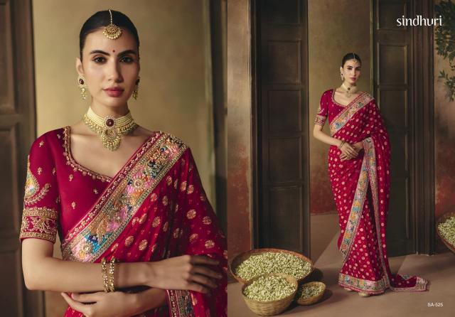 Kimora Suhaag Catalog saree borders wholesale