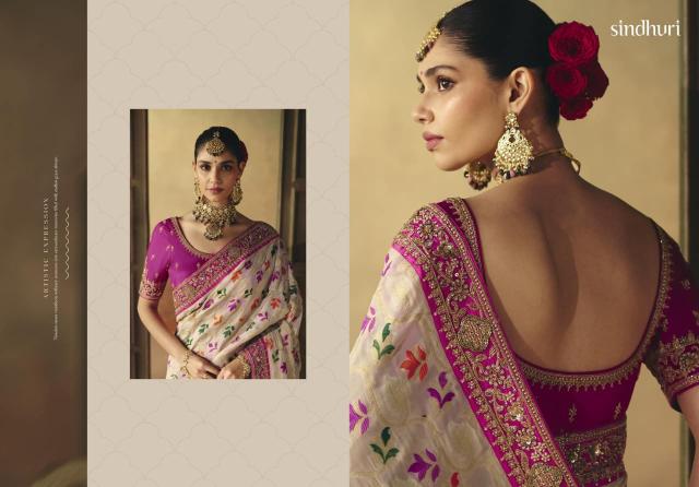 Kimora Suhaag Catalog saree borders wholesale