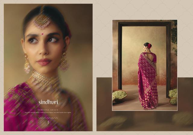 Kimora Suhaag Catalog saree borders wholesale