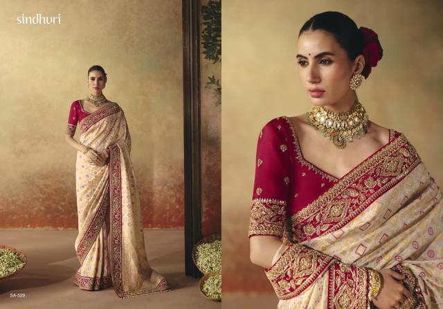 Kimora Suhaag Catalog saree borders wholesale
