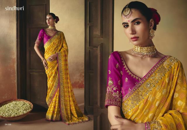 Kimora Suhaag Catalog saree borders wholesale