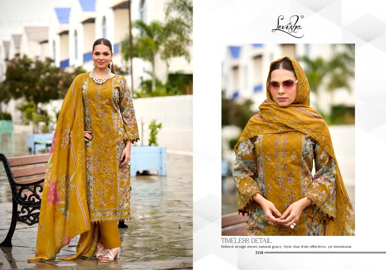 Levisha Madhubala vol 21 catalog wholesale ladies dress material market in surat