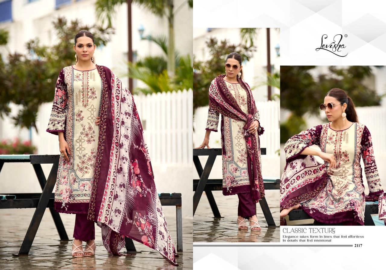 Levisha Madhubala vol 21 catalog wholesale ladies dress material market in surat
