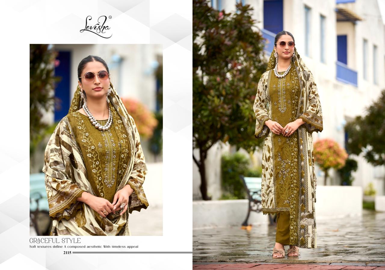 Levisha Madhubala vol 21 catalog wholesale ladies dress material market in surat