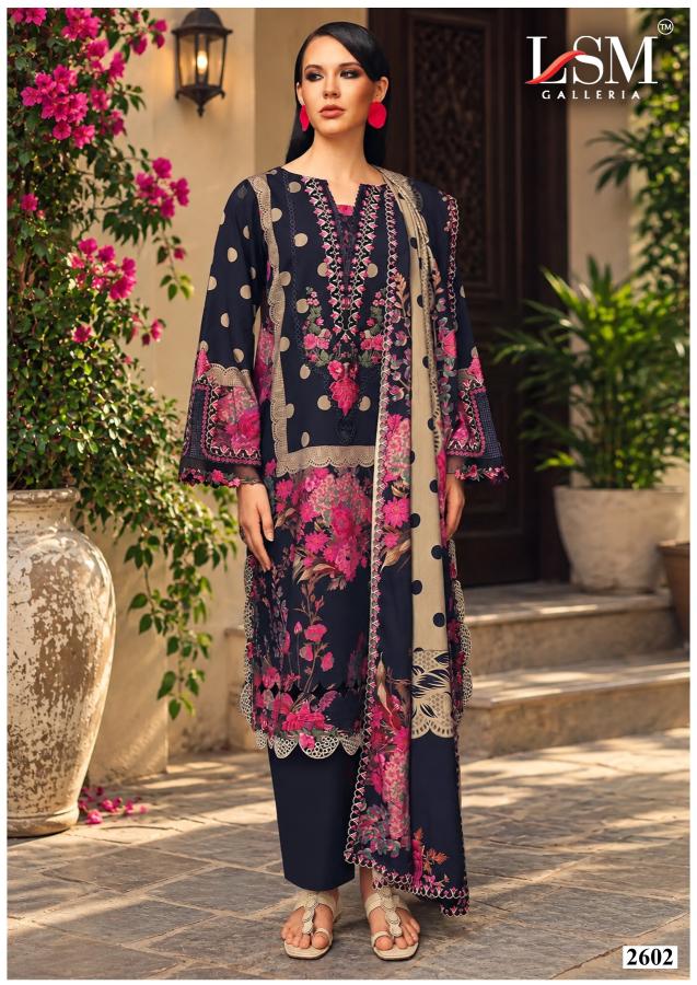 Lsm Parian Dream Vol 26 – KarachI Kurti Pant With Dupatta Wholesale Catalog